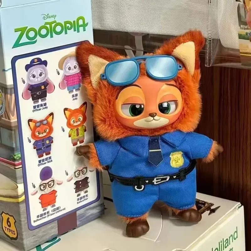 Disney Zootopia 2 Series Blind Box Judy Nick Vinyl Plush Cute Character Backpack Pendant Trendy Toys Mystical Box Surprise Gift view 2
