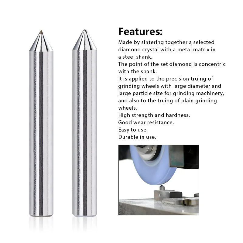 Diamond Engraving Bit 6.35mm 60 100 120 Degrees CNC Milling Cutter Metal Stone PCB Bit for Dremel Engraver Use