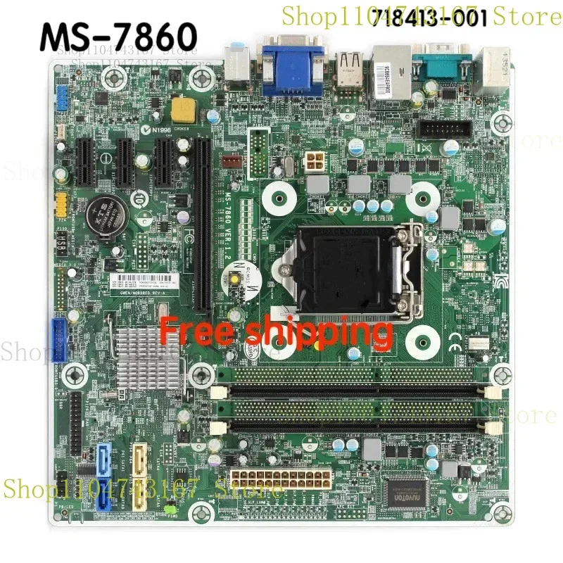 MS-7860 For HP Pro 400 G1 MT Motherboard 718413   -001 718413   -501 718775   - Mainboard 100%tested fully work