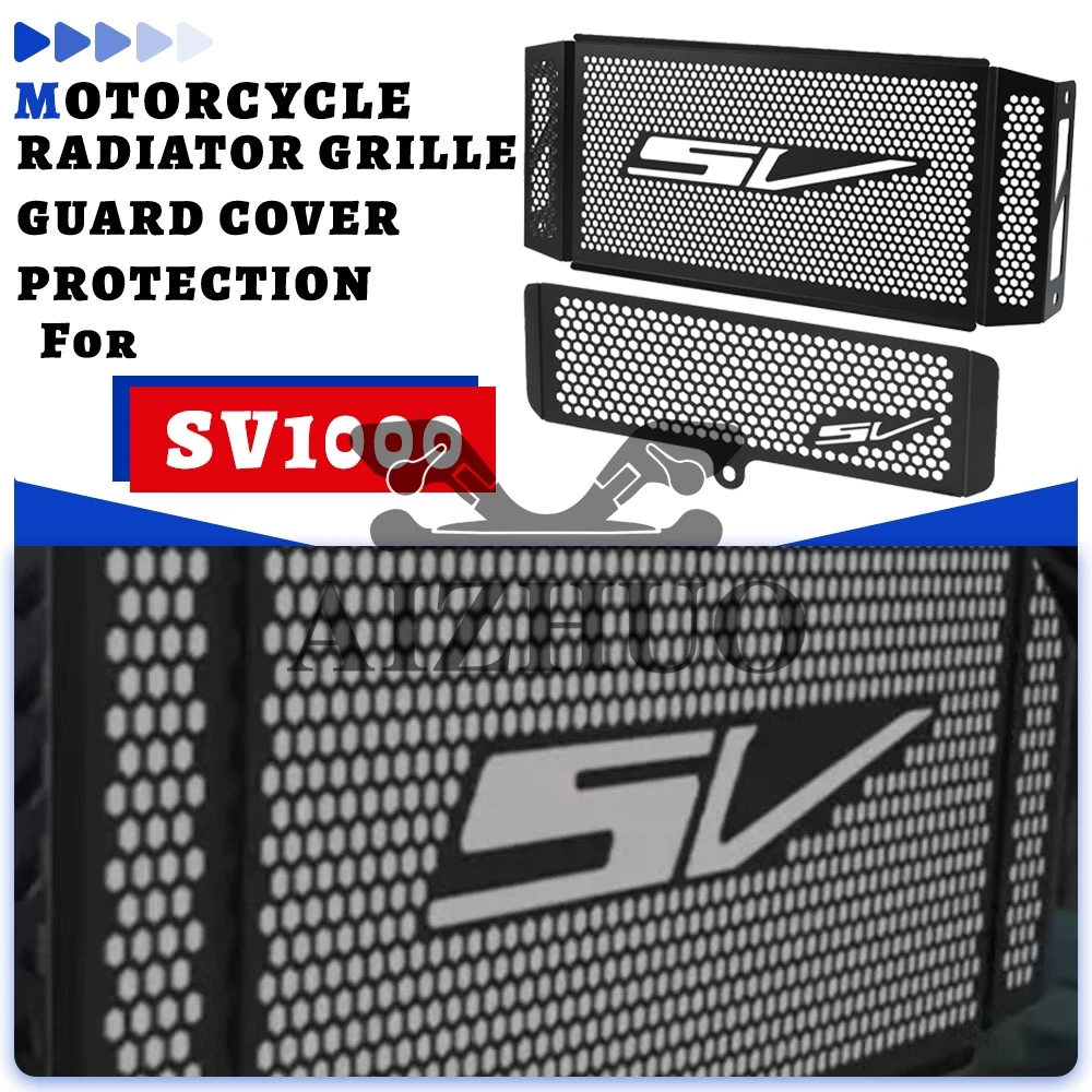 

FOR Suzuki SV1000 N/S SV1000N Sv SV1000S Motorcycle Accessories Radiator Grille Guard Cover Protector 2003 2004 2005 2006 2007