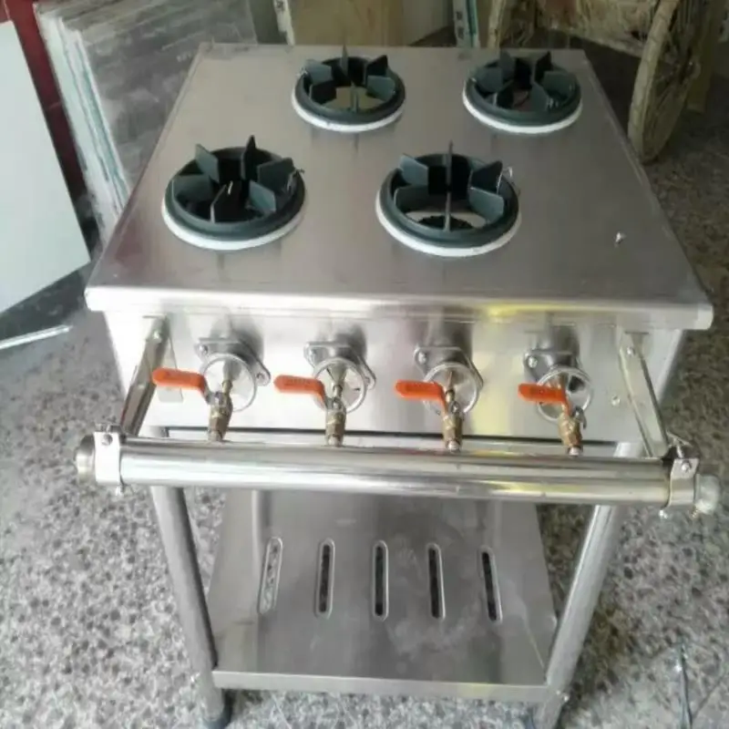 

Commercial stainless steel 468-head Korean pot stove Multi-eye gas stove
