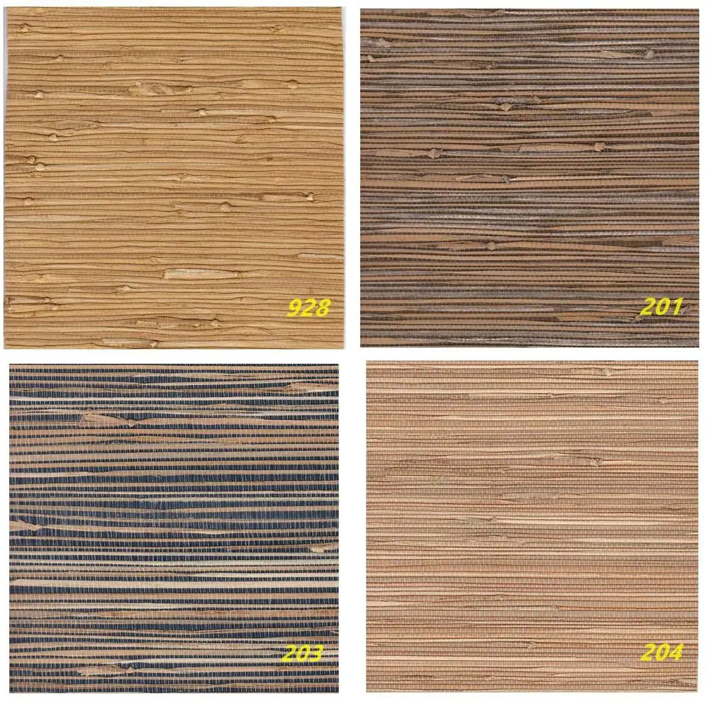 

Натуральные растительные тканые обои высокого класса в китайском стиле для гостиной, фоновая стена для столовой, тканое настенное покрытие