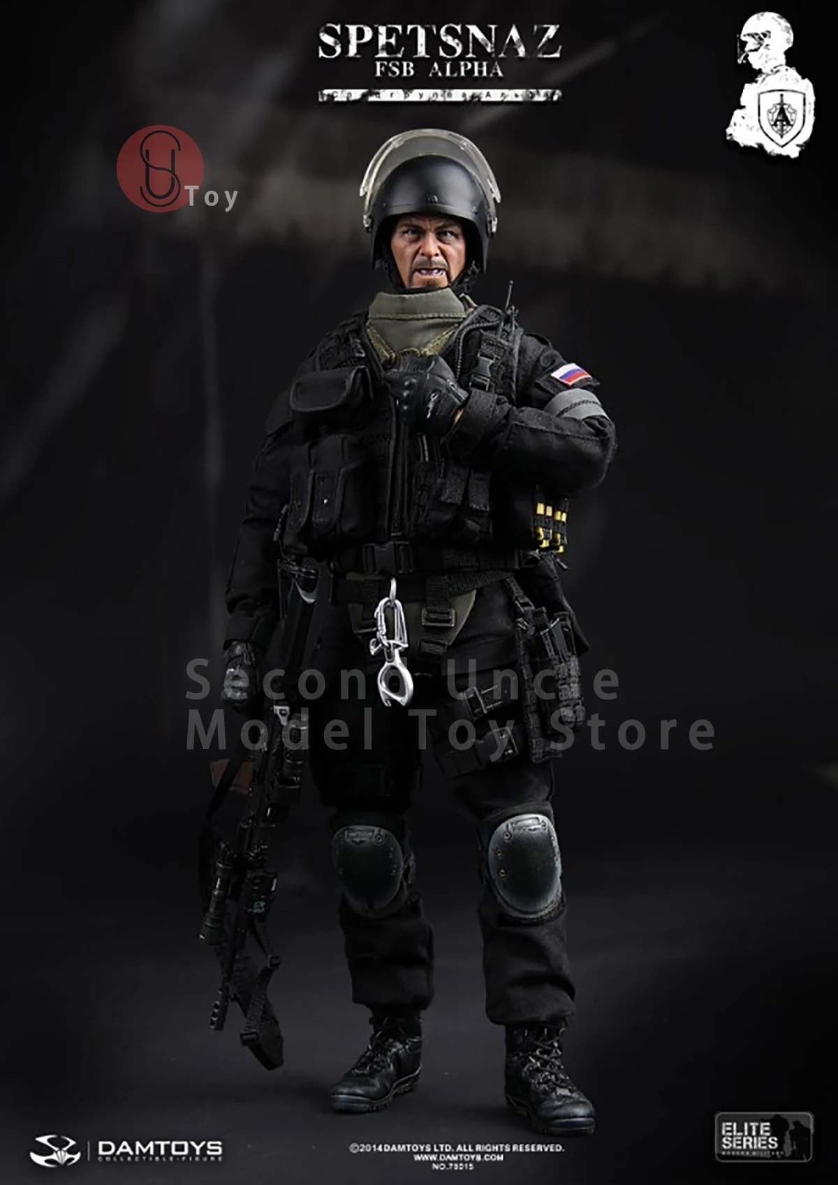 DAMTOYS DAM78015 Russian special forces FSB alpha Male Soldier Action figure Doll Full Set Collectible Toys