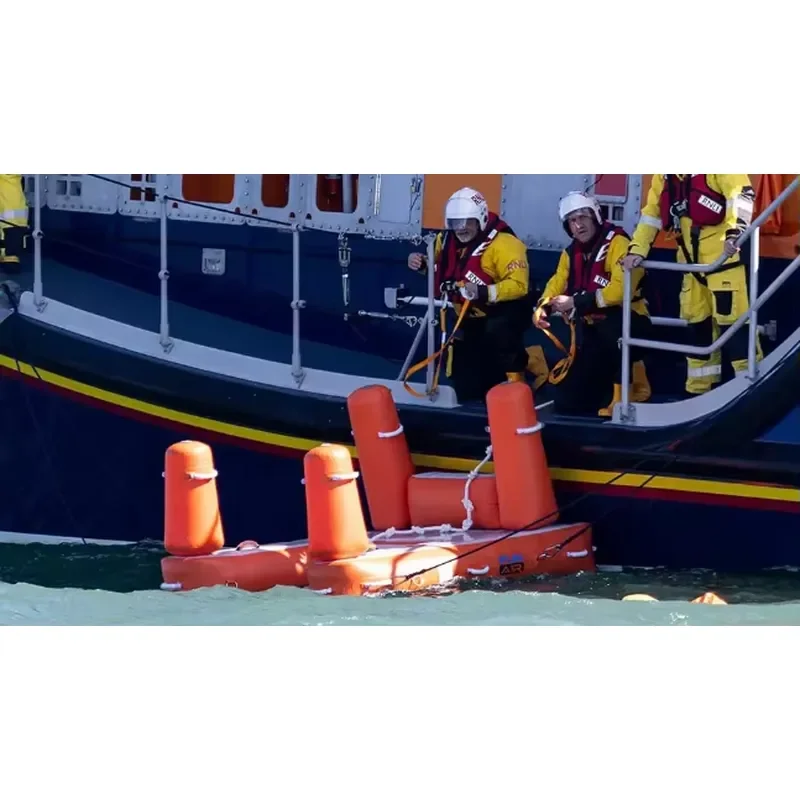 Durable Inflatable Sea Stairs & Life Platform: Reliable Maritime Emergency Access for Safe Evacuation in Hazardous Waters