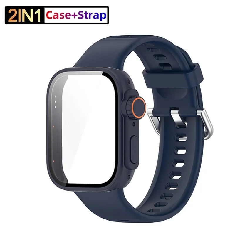 Silicone Strap for Huawei Watch Fit 3 Band With Case Screen Protector Upgrade to Ultra2 cover for Huawei Fit 3 Wrist Accessories