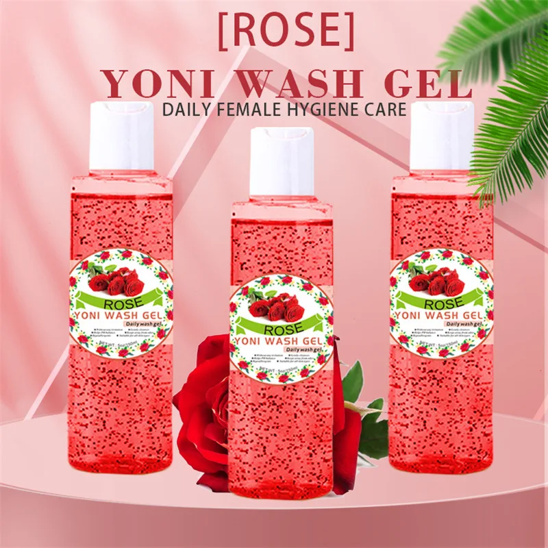 Intimate Hygiene Yoni Gel organic Feminine Wash vegan PH Balance Private Label Yoni Wash