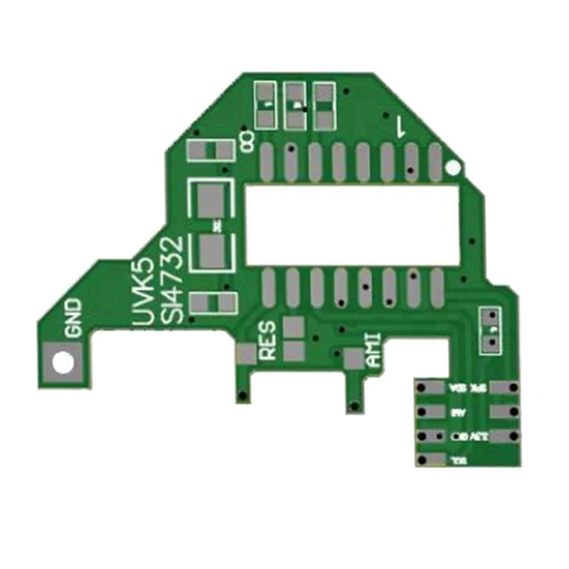 Moduł SI4732 i oscylator kwarcowy + antena 2X pączka + kabel programujący FPC dla Quansheng UVK5/K6 rozwiązanie podwójnej anteny