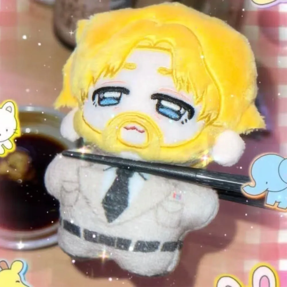 Anime Attack Pendant Zeke Jaeger Plush Doll 10cm Mini Anime Jaeger Zeke Stuffed Toy Present XMAS Collect Gift Presale
