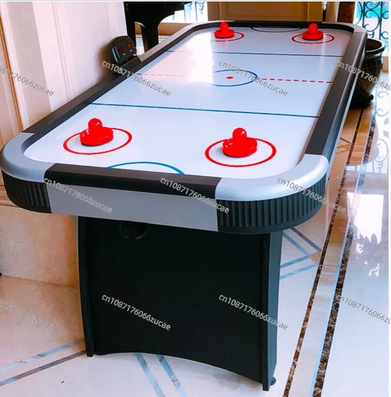 

Стол для хоккея с шайбой, роскошный настольный стол для хоккея с воздушной подвеской, настольная игра, электронное автоматическое пятно