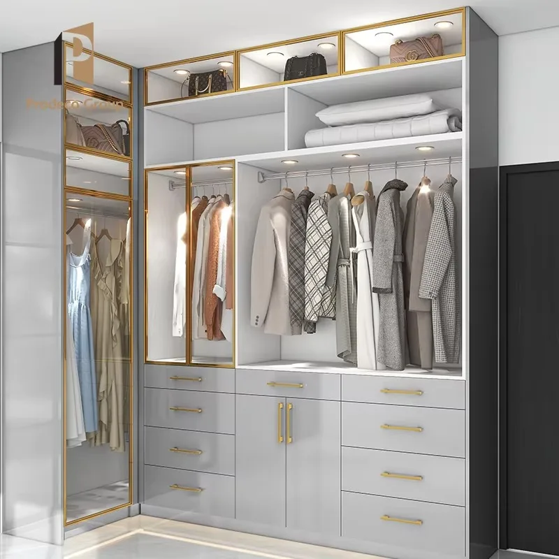 

Edgydoor Custom Luxury Wardrobe & Cabinet | Corner Bedroom Closet | Professional Wardrobe Design
