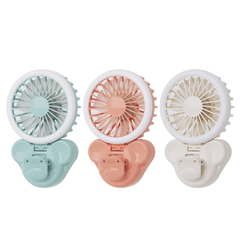 Handheld Pocket Fans Usb Charging Lazy Fan Mini Fan Portable Student Outdoor Fan