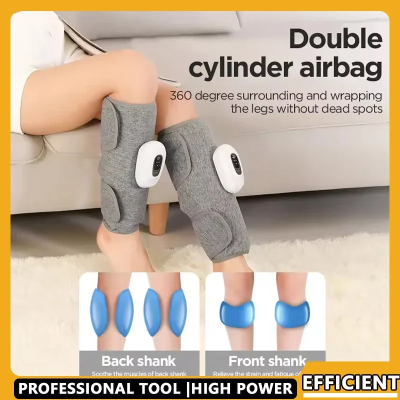 

Eletric Calf Massager 360° Air Pressure 3 Gear Heated Kneading Calf Massage Machine Relieve Leg Muscle Promote Blood Circulation