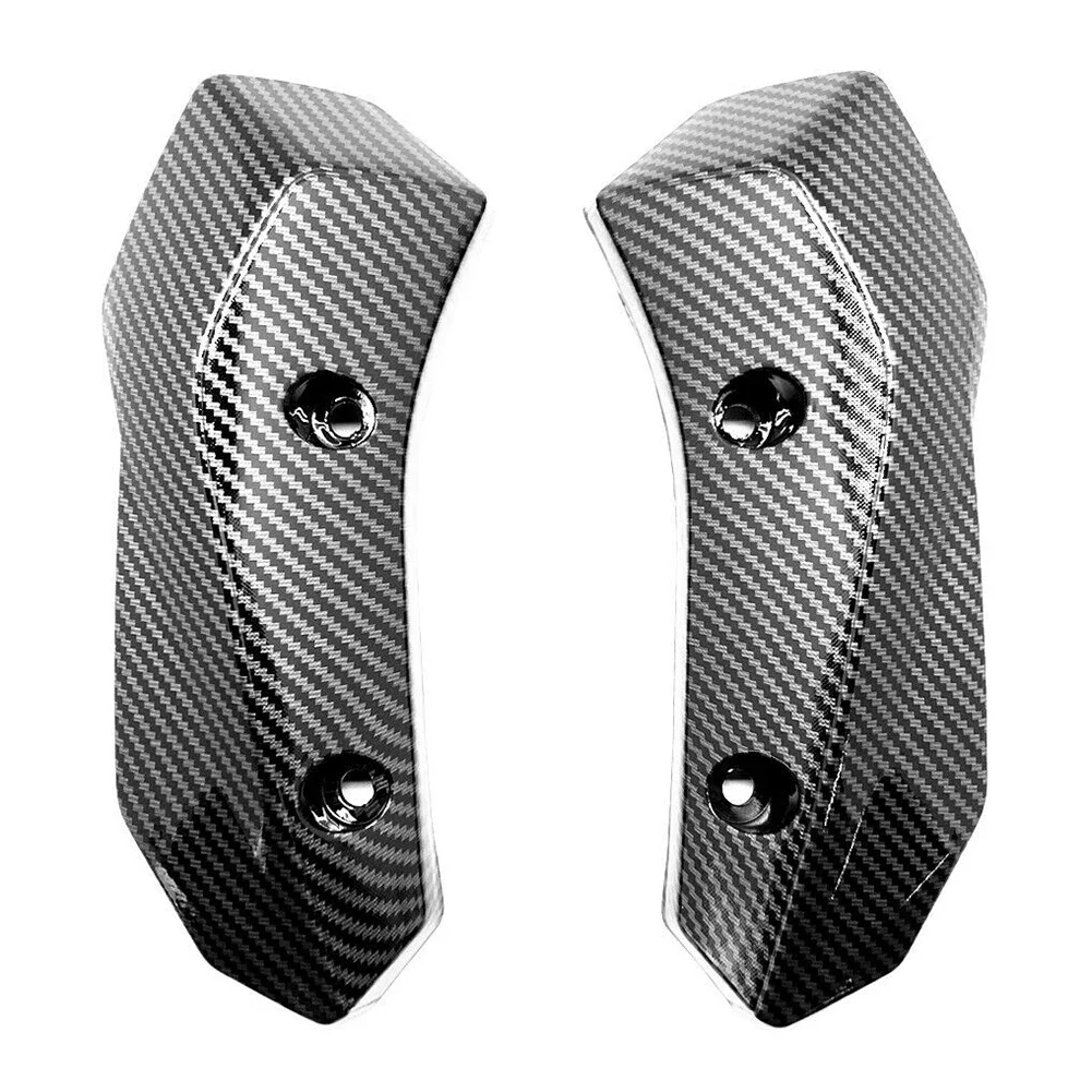 Upgrade Your For YTR MT 07 FZ07 2014 2017 with Carbon Fiber Front Side Radiator Cover Fairing Easy and Reliable Installation