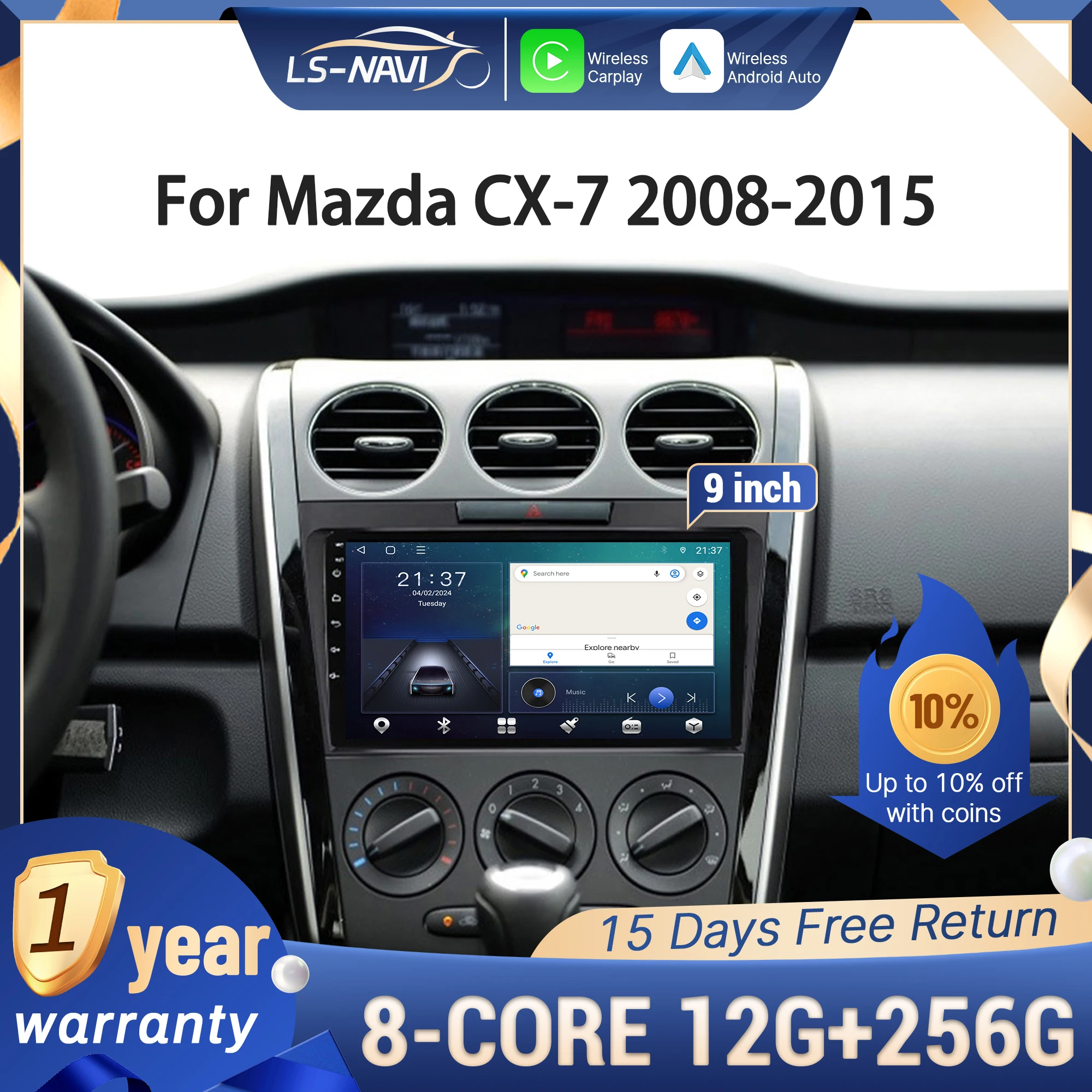 Car Radio For Mazda… - image