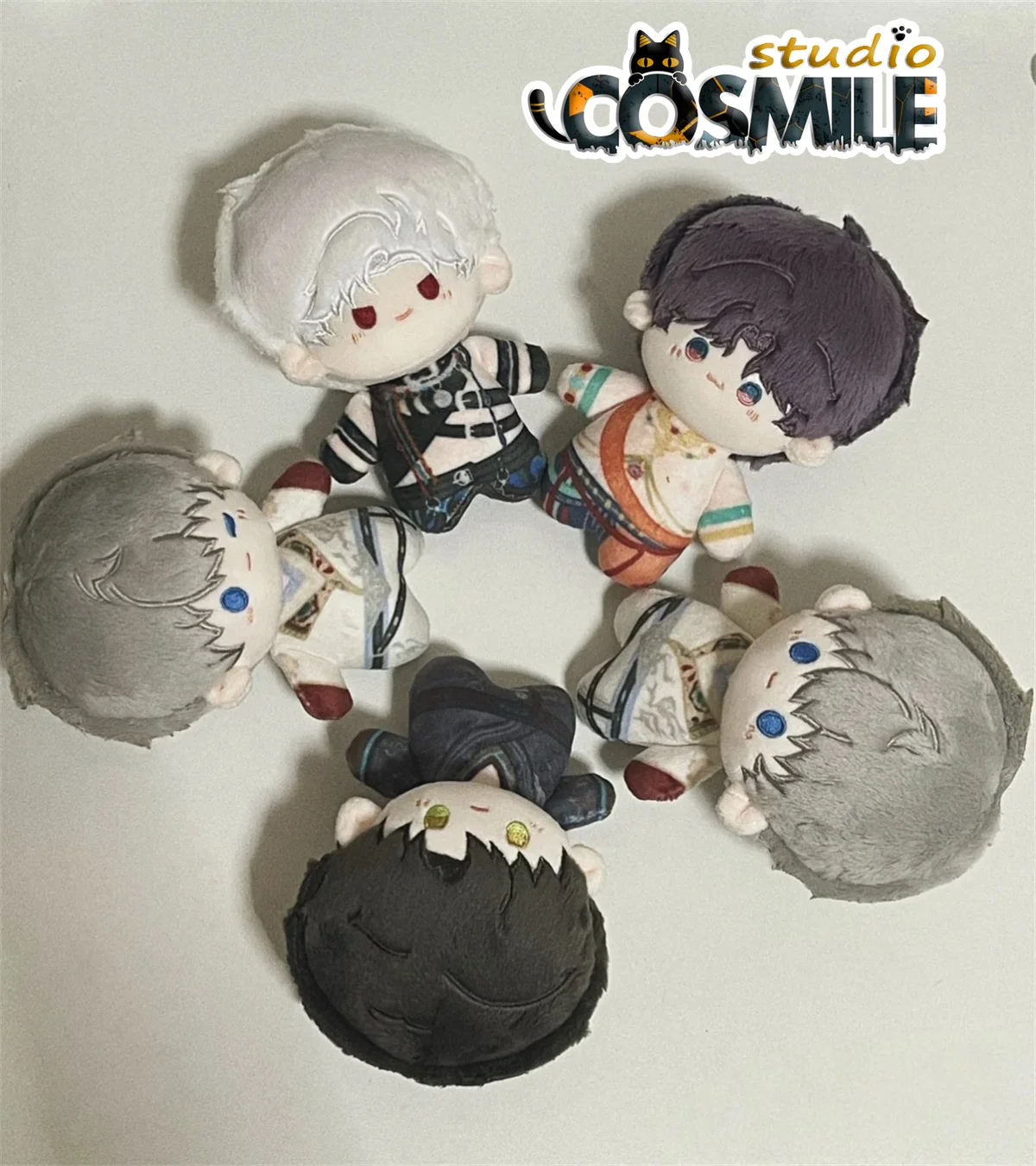 

Любовь и Глубокий космос Sylus シン 렌 Россия Россия Rafayel レイ Zayne セイヤ Xavier Caleb マadieル Stuffed Plushie Plush 10cm Сидящая кукла Body Toy Gift XH