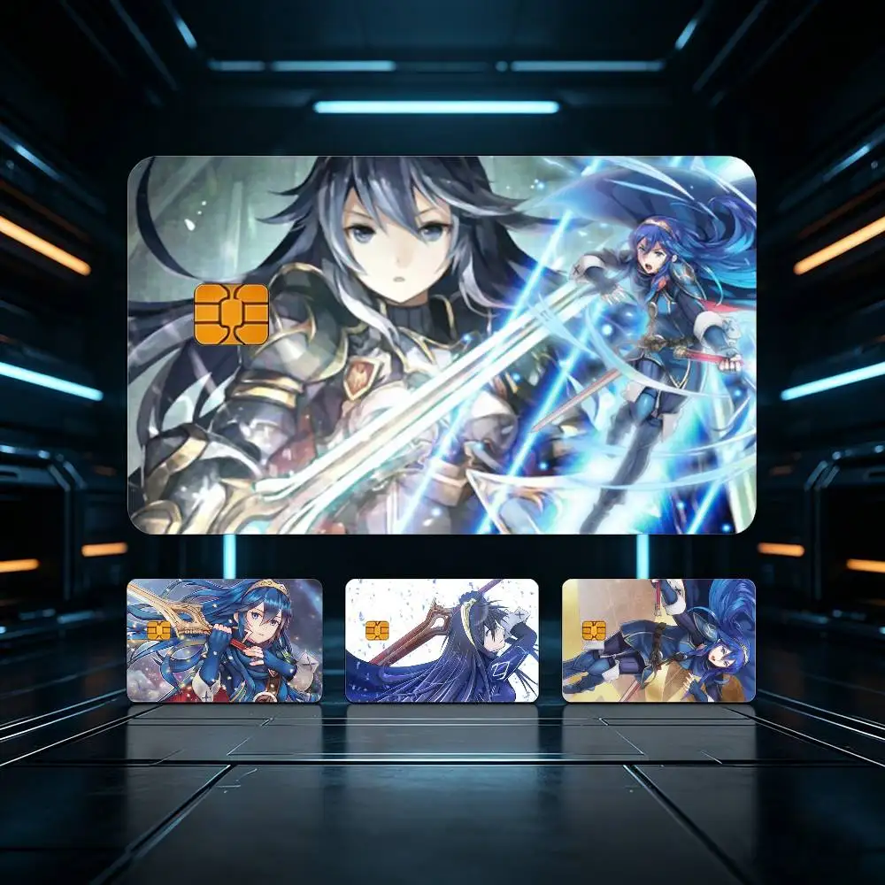 

Fire Emblem Awakening Lucina HD Waterproof Card Skins Protective Stickers for Credit Bank Game Cards