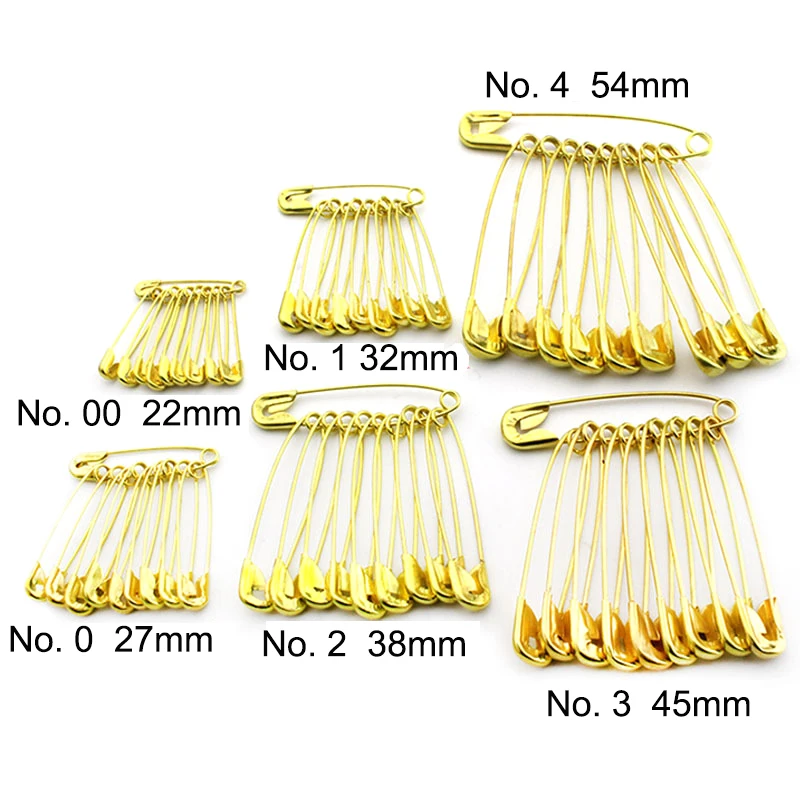 100Pcs/lot Silver Tone Safety Pins Stainless Steel Brooch Jewelry Small Safety Pin Brooch Craft for DIY Sewing Tools Accessories