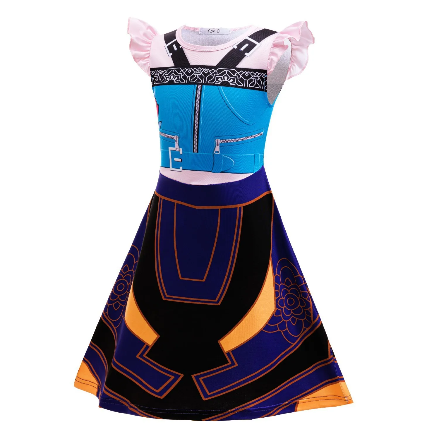 أزياء الهالوين الرقمية Flng Sve Dr للأطفال الشيطان زي Rubezoi Dr ألياف البوليستر الحصرية عبر الإنترنت #5