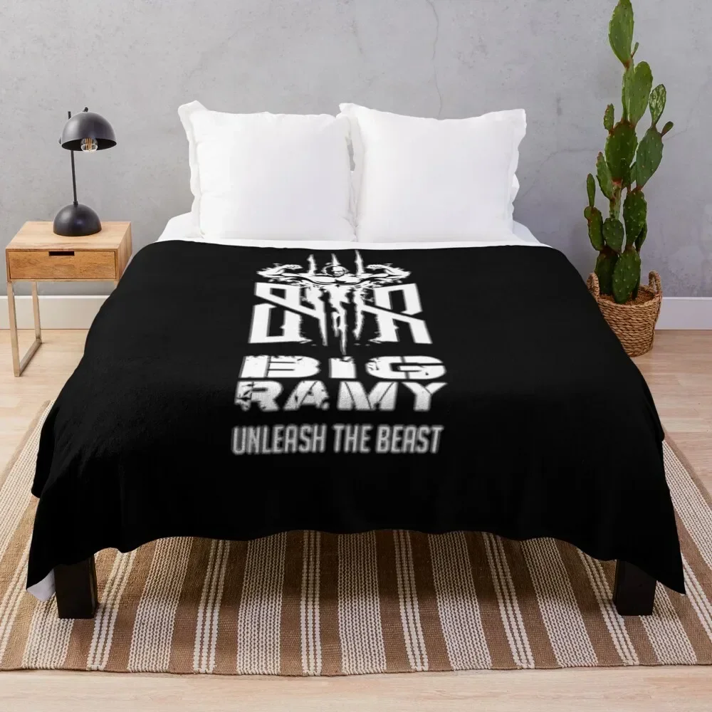 

big ramy 2 Throw Blanket Cozy Sofa Blanket for TV Watching Napping