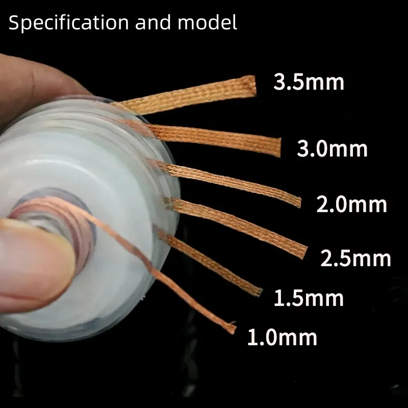 

1,5 м печатная плата BGA паяльный инструмент для распайки оплетки для удаления припоя фитиль для сварки проволоки оловянная присоска ремонт мобильных телефонов