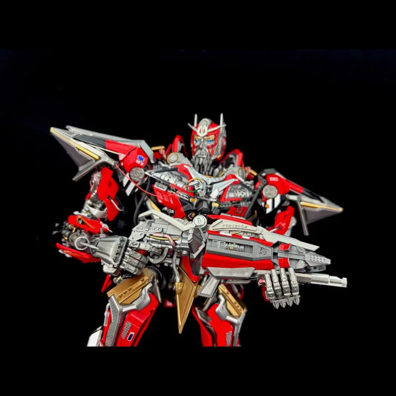 متوفر في المخزون لو Tiesheng SP-316 DLX الحارس رئيس أنيمي الشكل المحولات 3 نموذج الفيلم يموت الصب تمثال معدني تحصيل اللعب