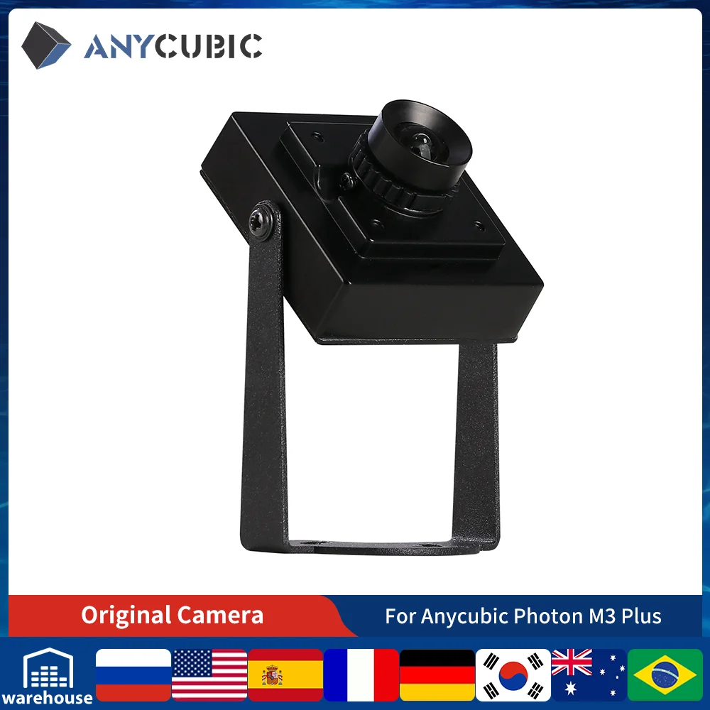 Anycubic-câmera original para impressora 3d, câmera para foto m3 plus, 9, 25 polegadas, acessórios de impressão