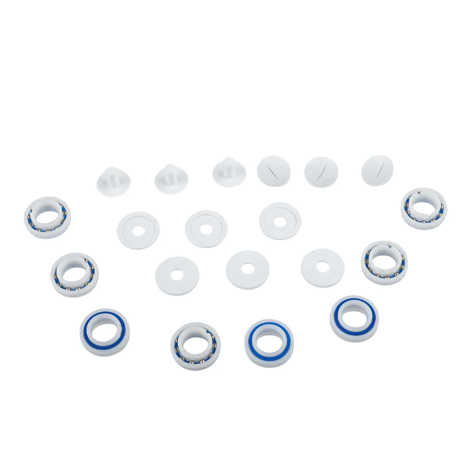 Replacement Rebuild Kit for C60 for c55 Pool Cleaner with Wheel Bearings Screws and Washers Compatible with 280 180
