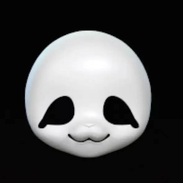 Original Kemono Base Mask Cute Canine Cat Special Expression Universal Animal Suit Skull cos Accessories