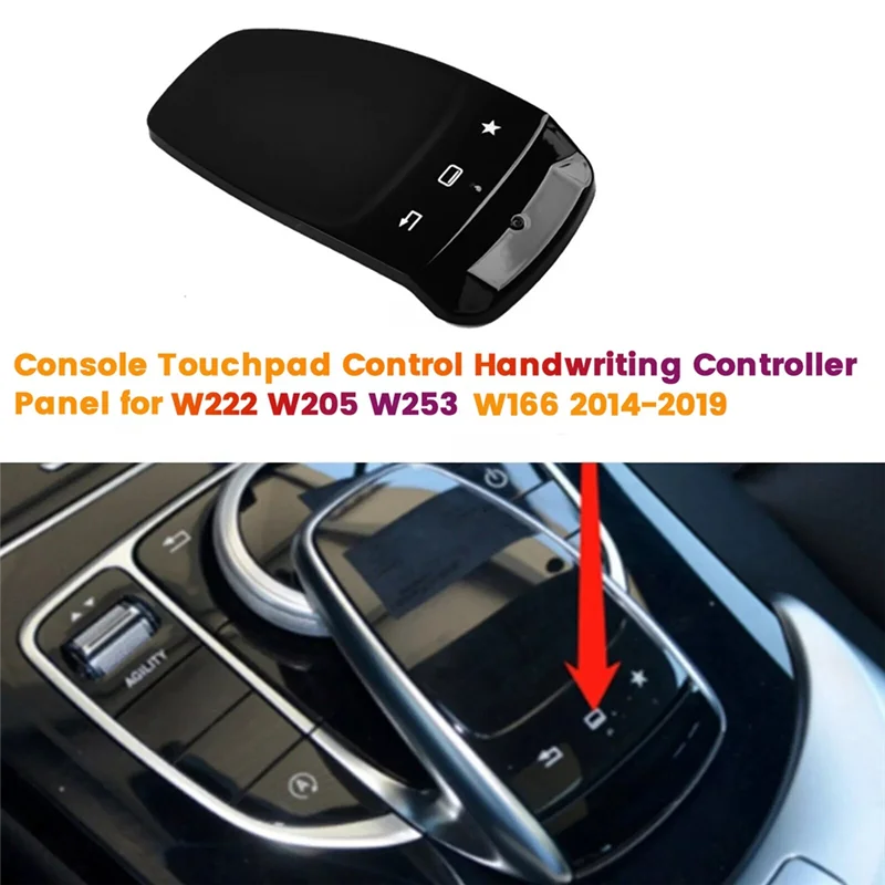 Efficientt-Car Console Mouse Touchpad Control Handwriting Controller Panel For Mercedes BENZ W222 W205 W253 W166 14-19
