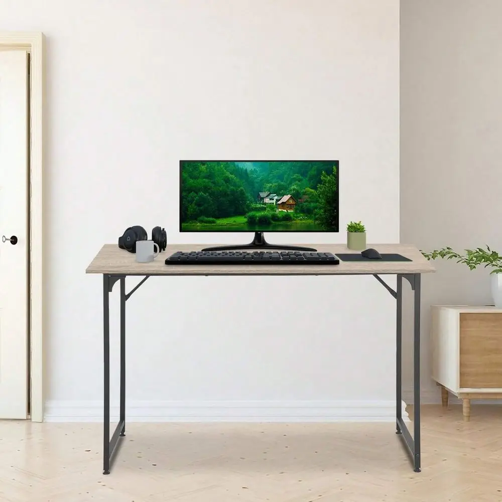 

standing desk l shaped desk tableDesk 47 Inch Study Writing Table,Workstation Adjustable Feet,Gaming Desk Modern Furniture For H