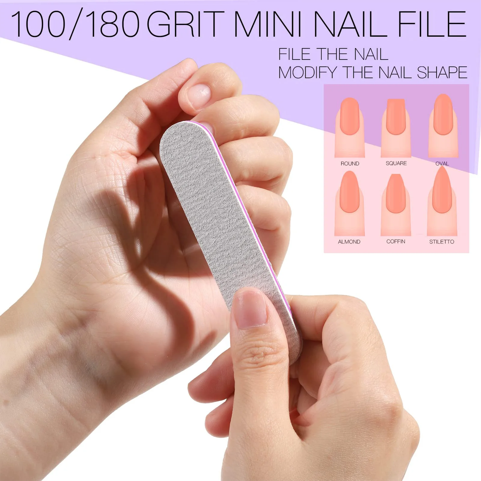 Mini Nail Buffers and Files Nail Art Sanding Files Nail Buffer Tools Manicure Pedicure Tool Nail Care