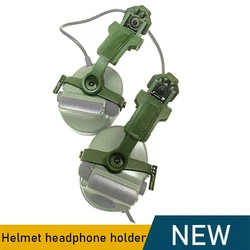 Helmet Rail Mounting Bracket, Headphone Accessories, Hunting Helmet, Headphone Bracket