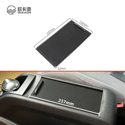 Car Centre Console Armrest box storage cover plate Cup Holder Pull Curtain For Citroen Berlingo Peugeot Partner 2008-2018