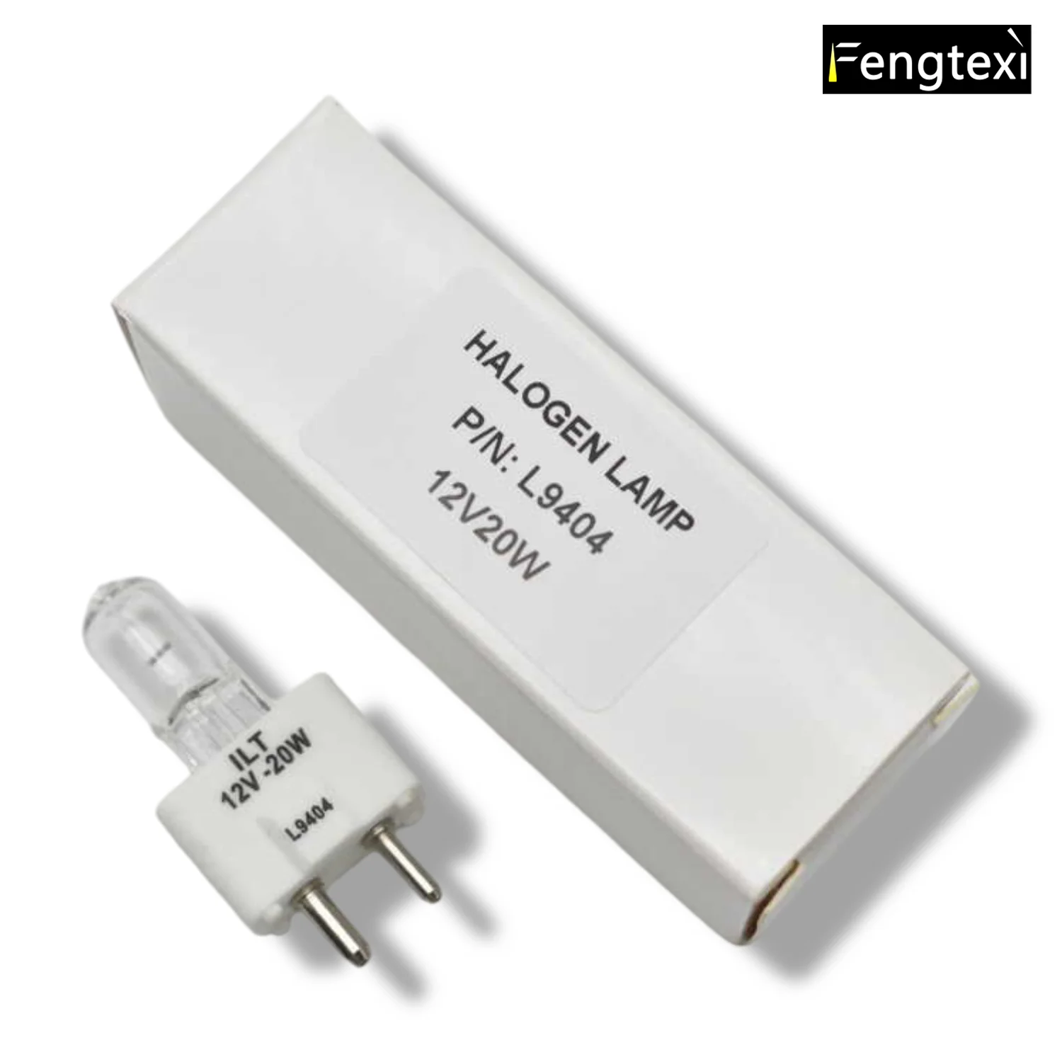 L9404 12V 20W Halogen Lamp for Automatic Biochemical Analyzer Bulb Compatible with Instrument Models 1600/2000/2700/MD6000