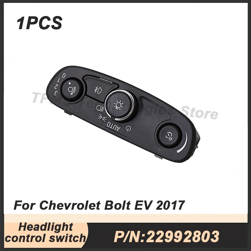 

22992803 Headlight control switch For Chevrolet Tracker Malibu Bolt EV 2017 Buick Enclave Opel MOKKA 23346753