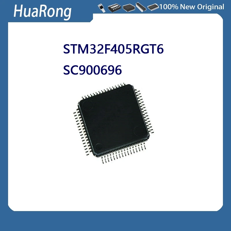 2PCS/LOT     STM32F405RGT6   STM32F405   32F405RGT6  RGT6     SC900696   A2C00645400    QFP64
