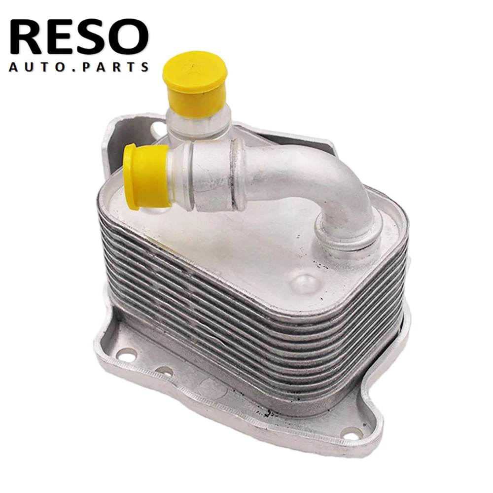 RESO    Engine Oil Cooler For Bmw E46 E60 E90 X3 X1 E81 E87 316i 318i 318ci 318ti 520i 11427508967