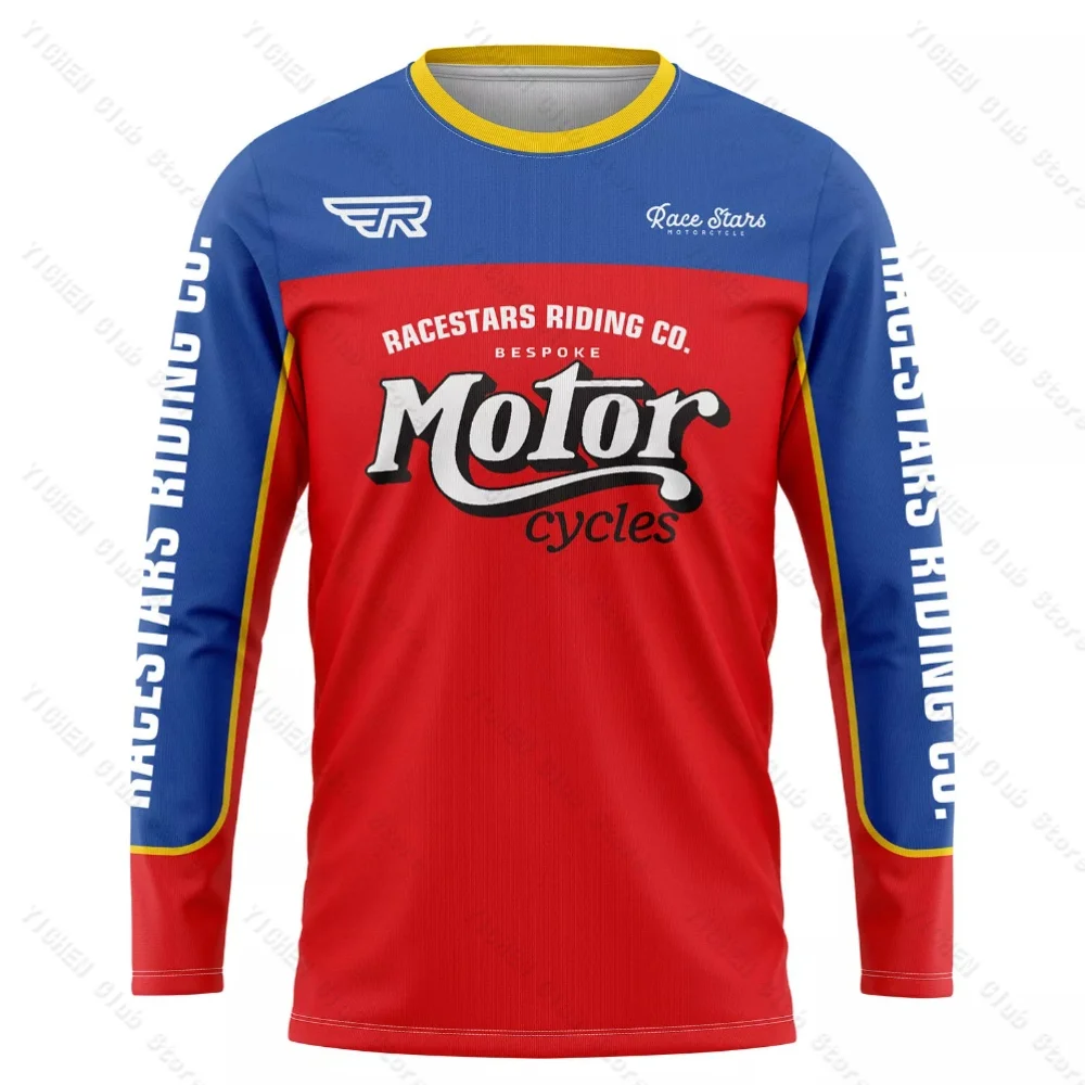 

Enduro Racing Jersey Downhill Mountain Shirts Men's Motocross Long Sleeve Suit Quick-Drying Sports Men's And Women's T-Shirt