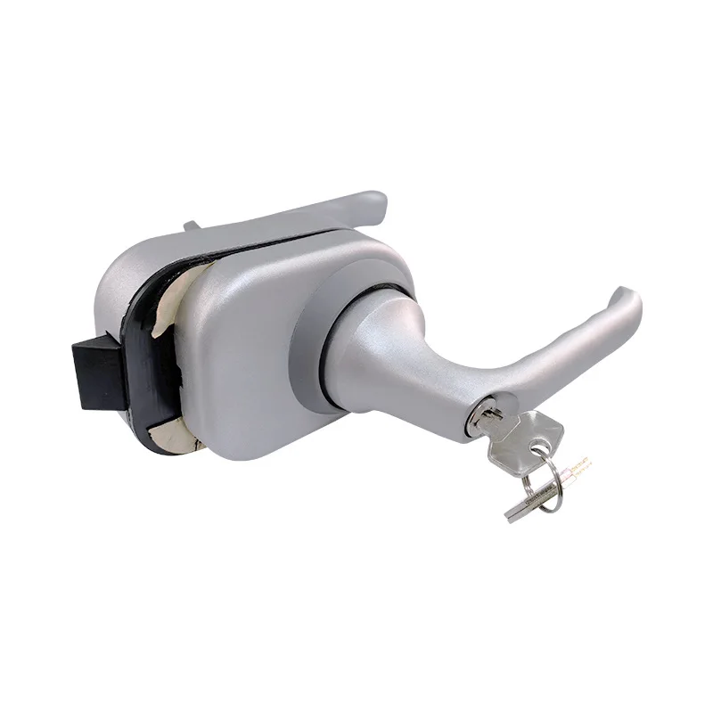 

Замок для офисной стеклянной двери, перегородка, дверной замок из нержавеющей стали, противоугонный замок для раздвижной двери