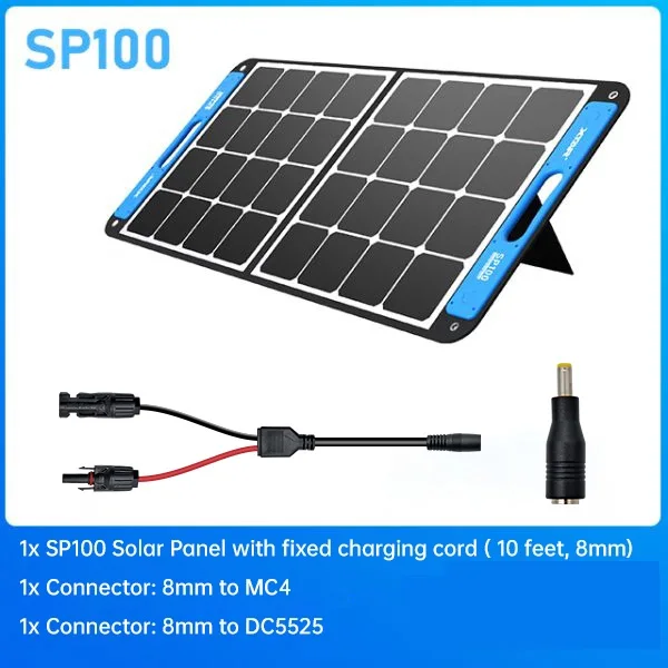 XTAR SP100 100W Portable Foldable Solar Panel