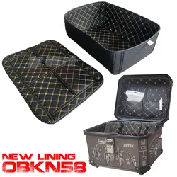 Neues Futter für givi obkn 58 obkn58 Motorrad Kofferraum Cargo Liner Protector Sitz Eimer Pad Aufbewahrung sbox Matte Leder zubehör