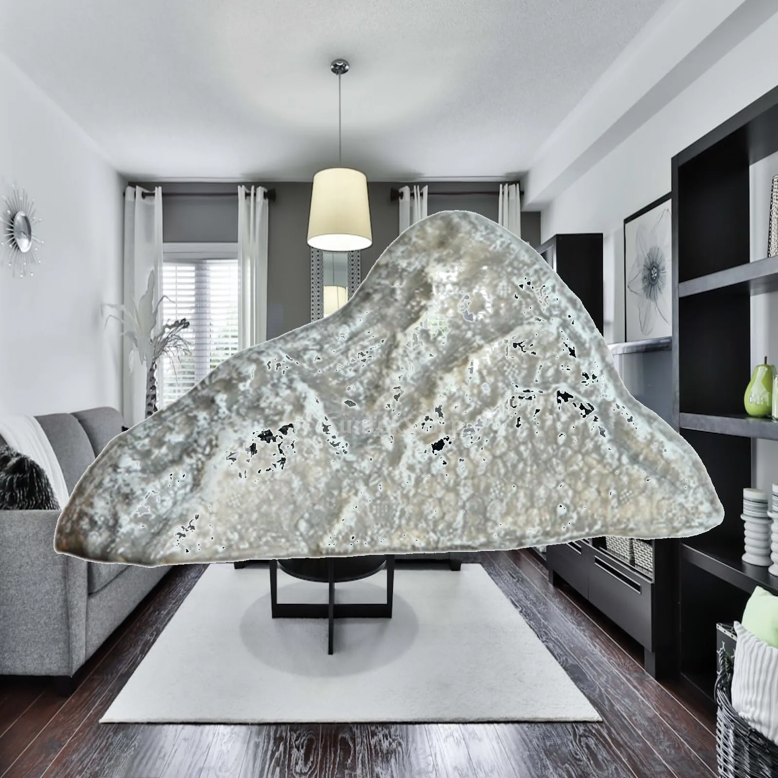 Realistic Mountain Artificial Rock Props Landscape Landscaping Miniature for Yard Diorama Supermarket Commercial Arrangements