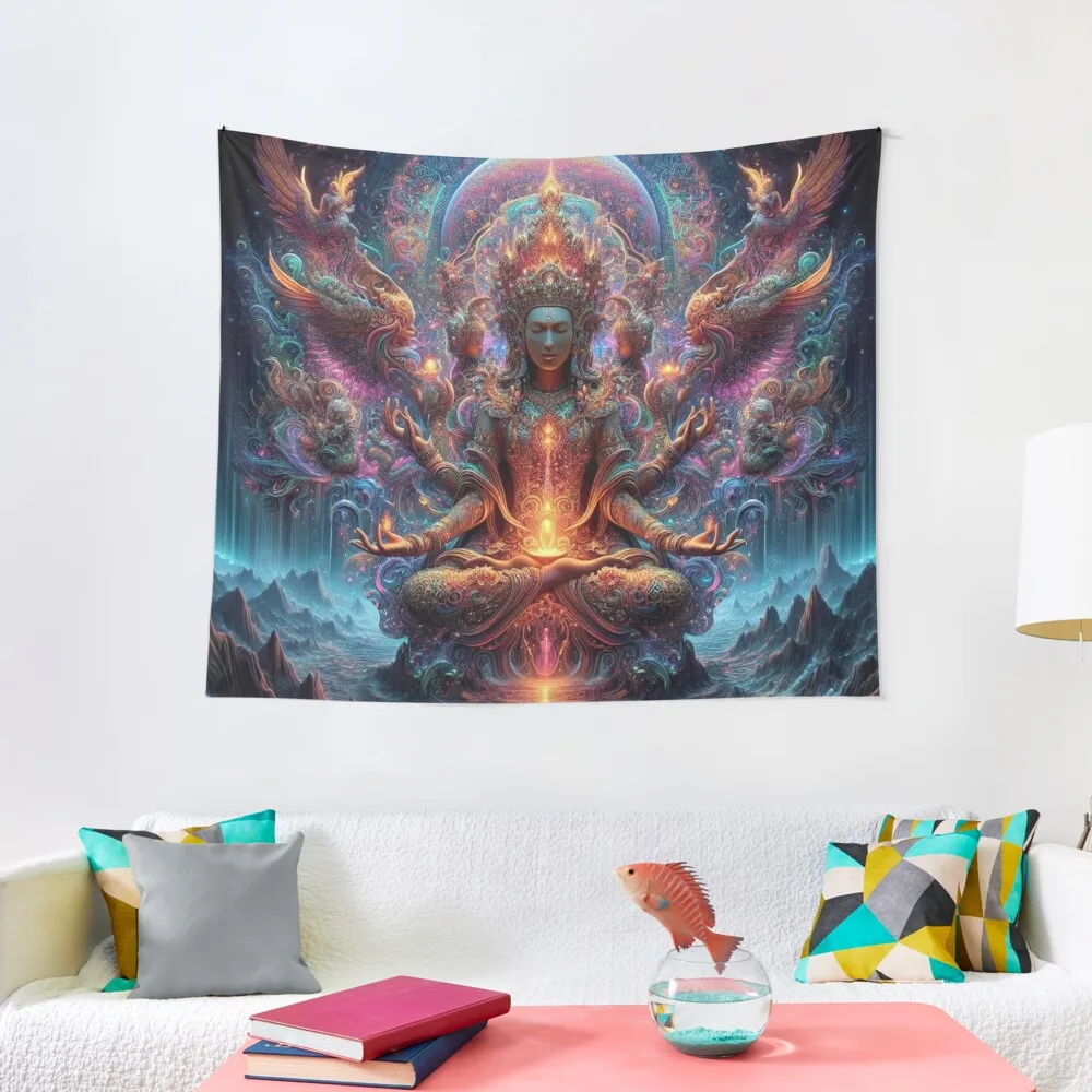 Vajra Kundalini Tapestry Decoration For Rooms Decor For Bedroom Outdoor Decor Tapestry