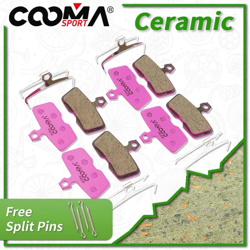 Imagen 1 del producto 4 pares de pastillas de freno de disco de cerámica para pinza AVID Code R, SRAM Motive, DB8, CODE R (2011 a ahora), clase Elite