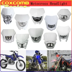 Dirt Bike Head Lamp Enduro Headlight Motocross Headlamp For Yamaha WR WRF TTR TT-R Kawasaki KLX KX KXF Honda CRF Husqvarna TE FE