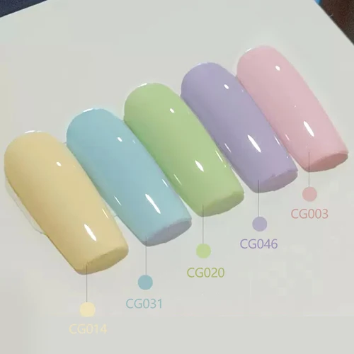 Imagen 2 del producto BORN PRETTY 10ml Esmalte de uñas en gel azul y rosa Color macarrón caramelo semipermanente Soak Off UV LED barniz manicura Primavera Verano