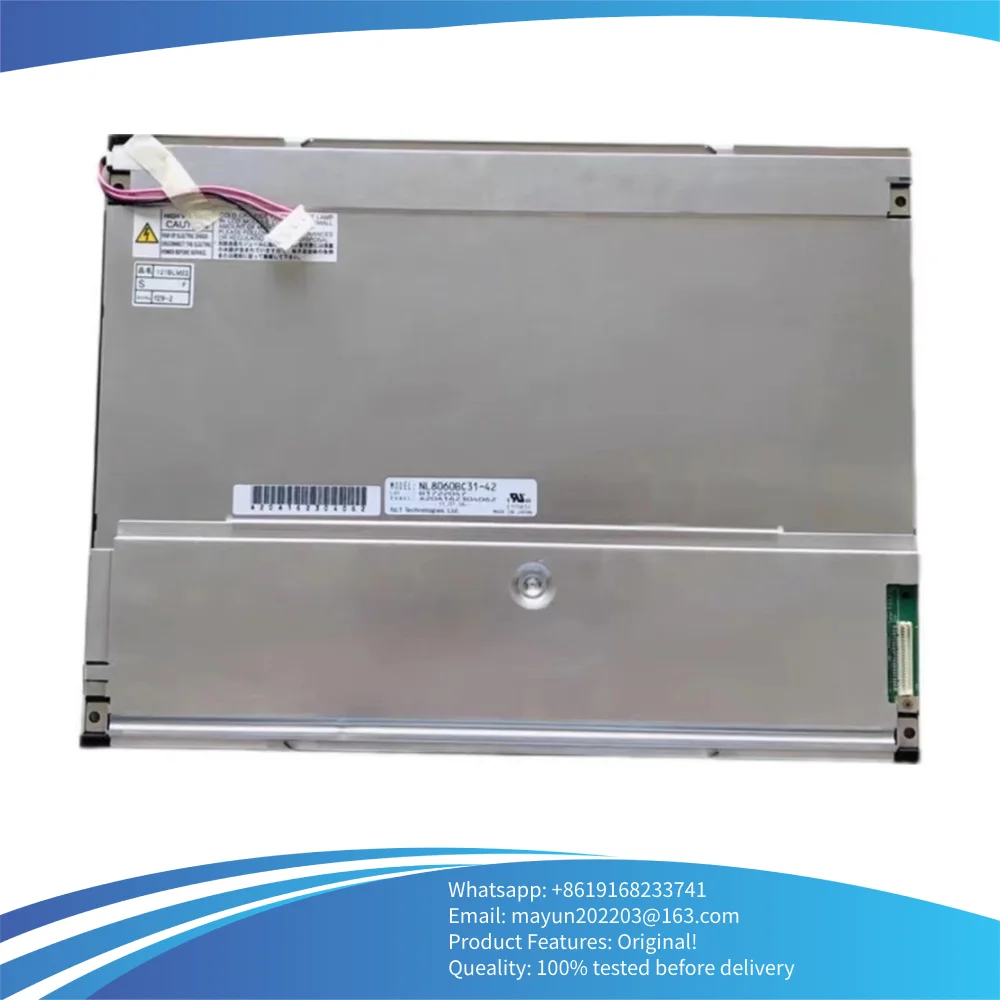 

NL8060BC31-42 Original 12.1-inch industrial LCD screen
