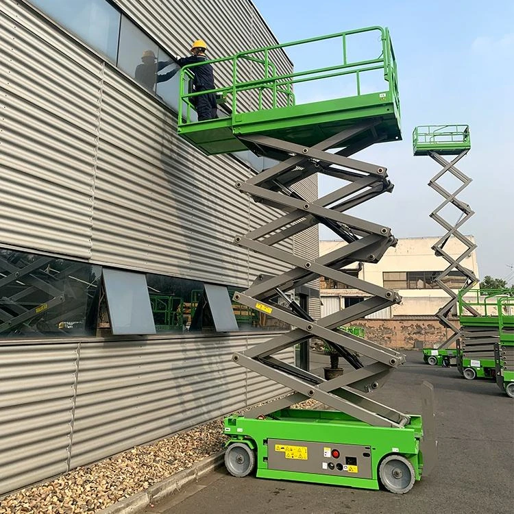 6 M Crawler Electric Drive Aerial Work Vehicle Hydraulic Scissor Lift Platform Special for High-altitude Construction Projects