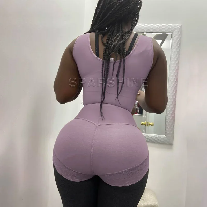 Fajas Women Slimming Double Compression Abdominal Control Shapewear Adjustable Straps Butt Lifter Flat Bellly Bodysuit