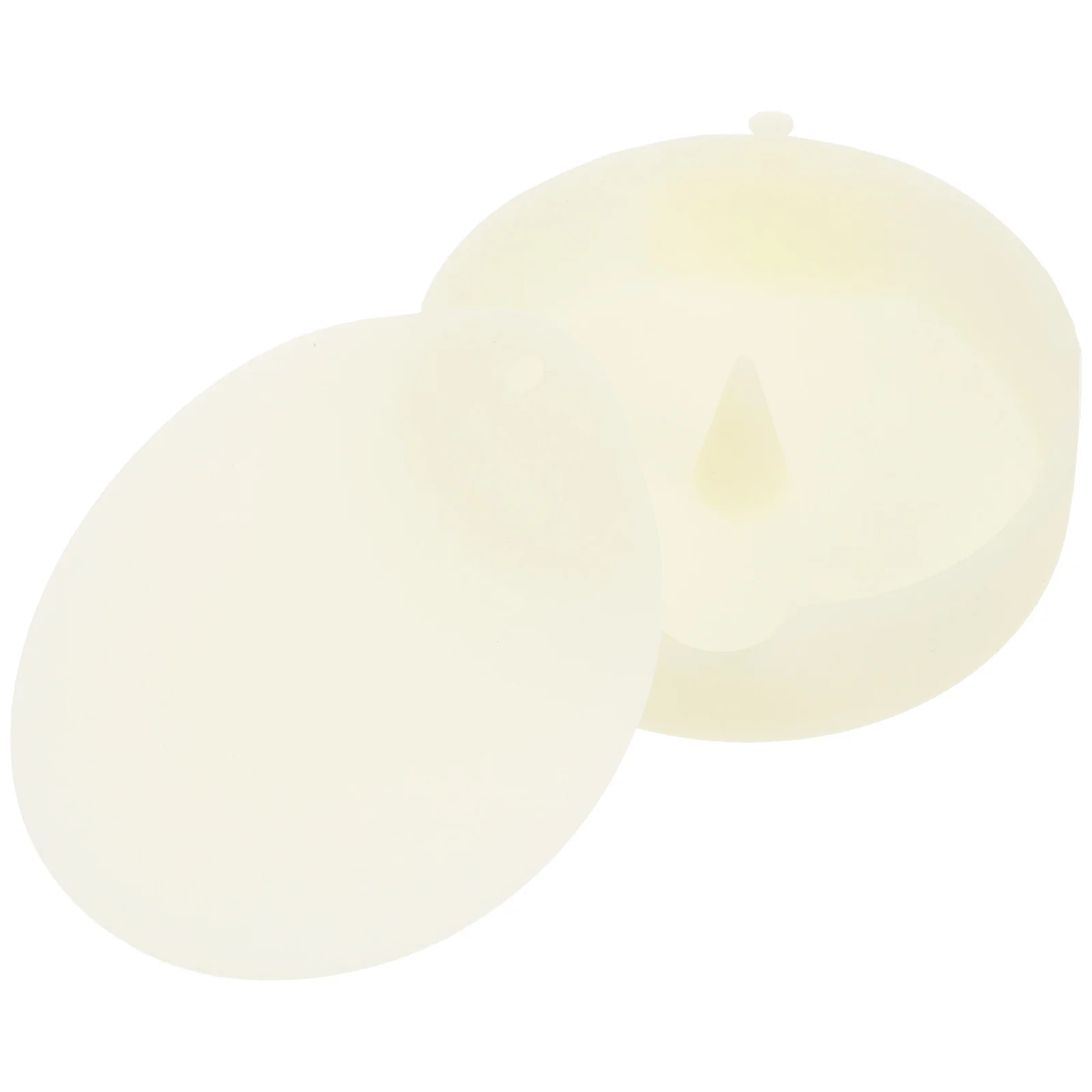 

Night Light Silicone Ashtray Lidded Heat-Resistant Soot Storage Holder For Home Desktop Decor Cigarette Ash Container